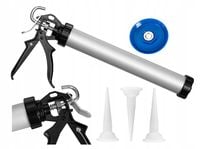 PISTOLET WYCISKACZ tubowy BAUHUS 600ml +3 końcówki