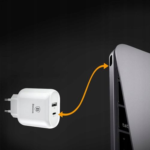 BASEUS ŁADOWARKA USB-C Power Delivery IPHONE X 8 Macbook na Arena.pl