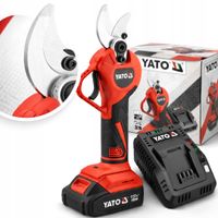 YATO SEKATOR BEZSZCZOTKOWY 18V 40MM DO OGRODU Z BATERIĄ 2AH I ŁADOWARKĄ