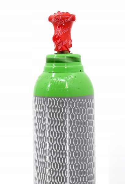 BUTLA 10L MIX (ARGON+CO2) 200BAR PEŁNA zdjęcie 2