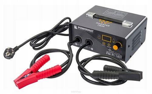 PROSTOWNIK AKUMULATOROWY INWERTOROWY Z ROZRUCHEM 180A 12/24V ŁADOWARKA 30A na Arena.pl