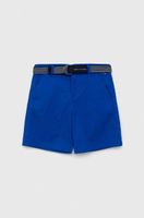 Szorty dziecięce Tommy Hilfiger, regulowany pas, niebieskie