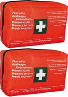 APTECZKA SAMOCHODOWA CAŁA EUROPA + USTNIK DIN13164 x 2 szt