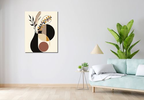 Obraz 70x90cm Barwa w Ogrodzie na Arena.pl