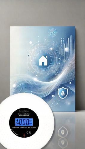 CZUJNIK CZADU DYMU TLENKU WĘGLA 2W1 CERTYFIKOWANY BEZPRZEWODOWY GŁOŚNY 85dB na Arena.pl