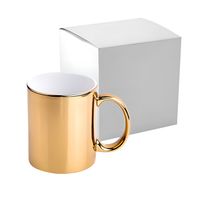 KUBEK ZŁOTY PREZENT DLA FACETA DZIEŃ CHŁOPAKA JESTEŚ MOIM ULUBIONYM DEBILEM