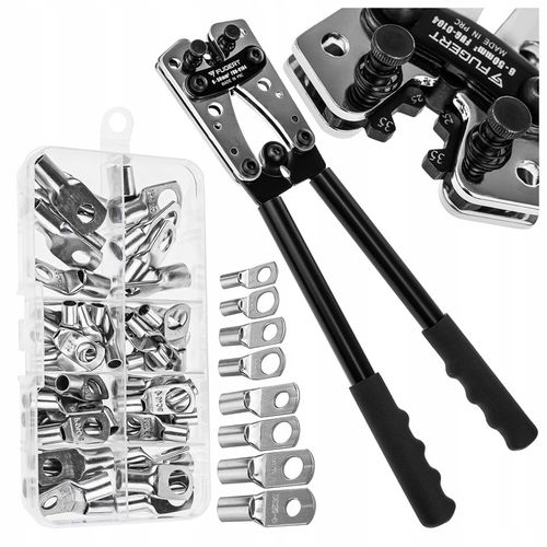 ZACISKARKA DO TULEJEK ZACISKARKA DO KABLI KONEKTORÓW PRZEWODÓW PRASKA 6-50 na Arena.pl