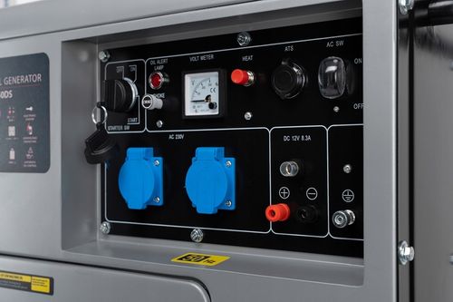 DIESEL AGREGAT PRĄDOTWÓRCZY 7350W JEDNOFAZOWY 230V na Arena.pl