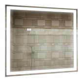 Lustro z oświetleniem LED 90x70 + grawer A5