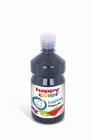 farba tempera 500 ml happy color - grafitowa