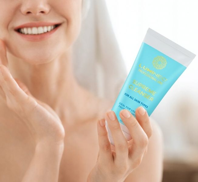 LUMINEO naturalna pianka żel oczyszczający do szczoteczki każda cera 100 ml zdjęcie 8