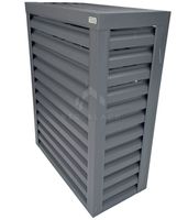 Osłona pompy ciepła 90x40x140 cm antracyt NB269