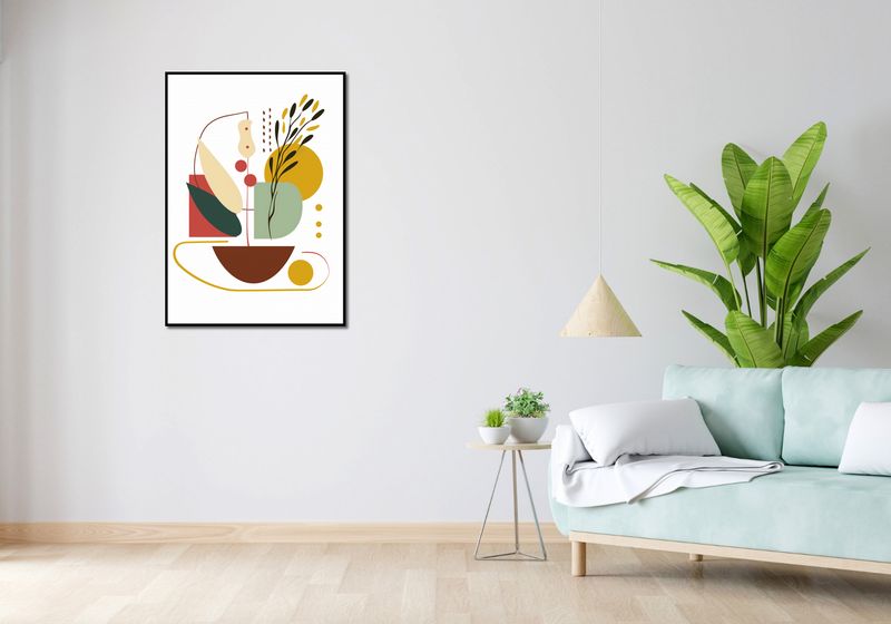 Plakat 67,5x95cm Harmonia Natury Martwej zdjęcie 4