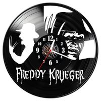 Zegar ścienny z płyty winylowej Freddy Krueger 1130.14