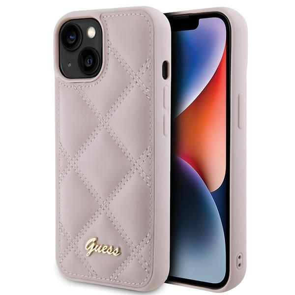 Etui Guess do iPhone 15, iPhone 14, iPhone 13, Różowy zdjęcie 1