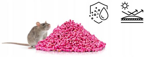 BARDZO SILNA TRUTKA NA SZCZURY I MYSZY GRANULAT BROMADIOLON STRONG 3KG na Arena.pl