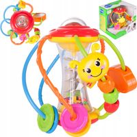 PIŁKA IINTERAKTYWNA KULA GRZECHOTKA MAGICZNA GRYZAK MAGICZNA SPIRALA