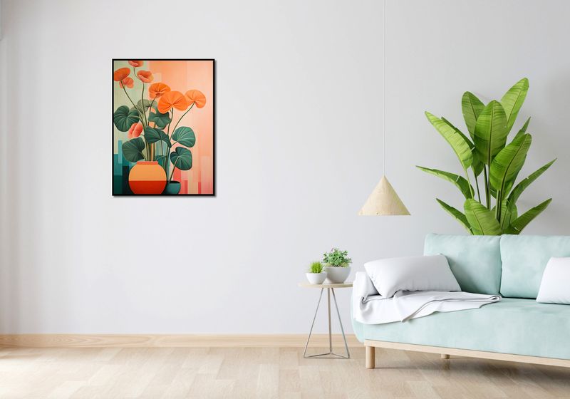 Plakat 60x80cm Kwiatowa Harmonia zdjęcie 4