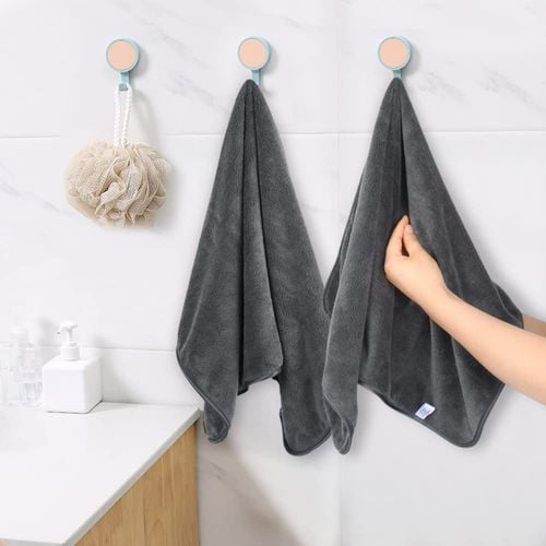 Ręczniki z Mikrofibry do Czyszczenia Szare 40x76 cm 4 Szt Super Chłonne na Arena.pl