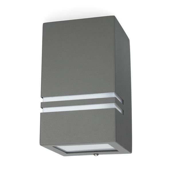 Lampa ścienna do ogrodu MICASA1 szara zdjęcie 1