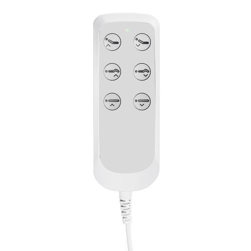 Fotel kosmetyczny elektr. 2240 Eclipse 3 siln. biały na Arena.pl