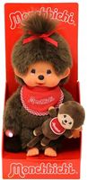 Monchhichi 242184 Małpka Dziewczynka z maskotką