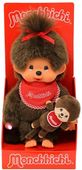 Monchhichi 242184 Małpka Dziewczynka z maskotką