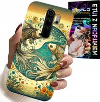 ETUI DO XIAOMI REDMI 9 - ZNAK ZODIAKU, RYBA ASTRONOMIA + FOLIA