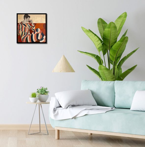 Plakat 40x40cm Przerwa Aby Odetchnąć zdjęcie 4