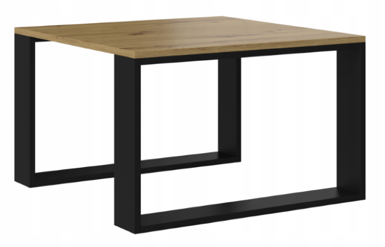 Ława / Stolik Kawowy Do Salonu Artisan + Czarny 67 cm MODEMO TS - 6 Kolorów zdjęcie 1
