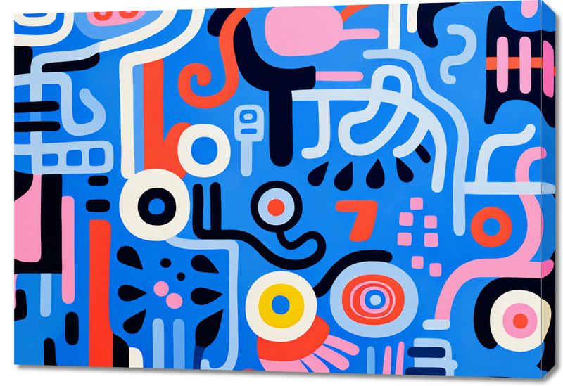 Obraz 100x70cm Rytmiczne Echo zdjęcie 1