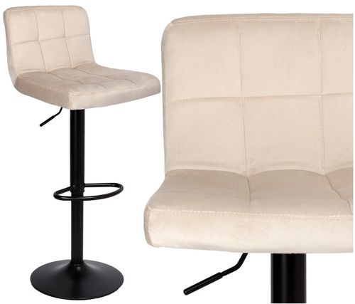 HOKER WELUROWY PIKOWANY OBROTOWY REGULOWANY KRZESŁO BAROWE DO JADALNI na Arena.pl