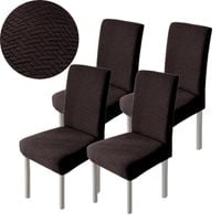 ZESTAW 4X POKROWIEC NA KRZESŁO JODEŁKA ELASTYCZNY