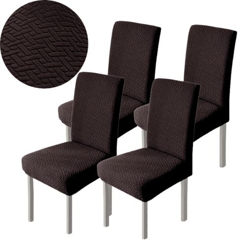 ZESTAW 4X POKROWIEC NA KRZESŁO JODEŁKA ELASTYCZNY na Arena.pl