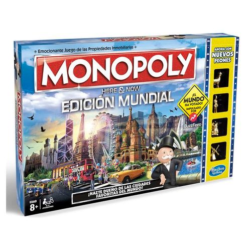Gra Monopoly edycja Świat Hasbro na Arena.pl