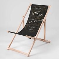 Leżak Personalizowany WHISKY Drewniany Prezent Na Urodziny Dla Faceta Taty