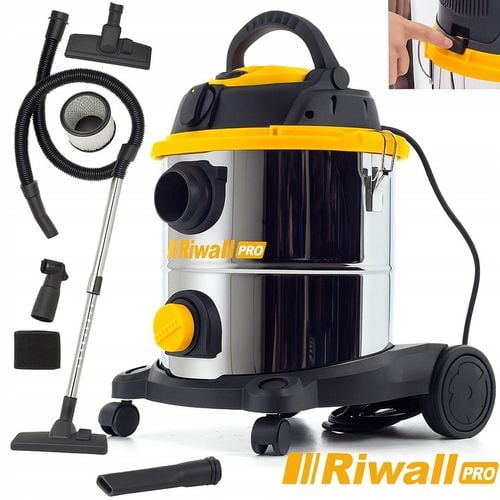 Riwall Zyga 2 bezworkowy odkurzacz przemysłowy sucho-mokro z na Arena.pl