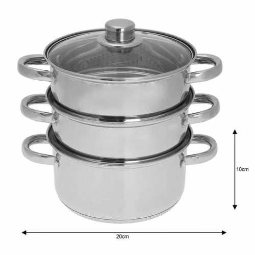 kinghoff garnek na parę 3.1l kh-3321 20cm na Arena.pl