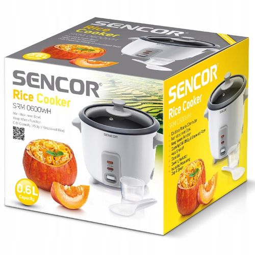 Garnek do Gotowania Ryżu Sencor 0600WH 0,6L Biały na Arena.pl