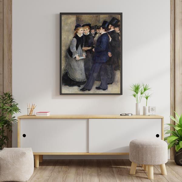 Leaving the Conservatory, Pierre-Auguste Renoir - plakat 42x59,4 cm zdjęcie 2