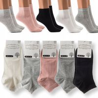 5x SKARPETY damskie MODNE PASTELOWE SKARPETKI bawełniane JAKOŚĆ