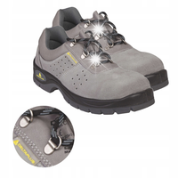 BUTY PÓŁBUTY ROBOCZE OCHRONNE ROZMIAR 45 SOLIDNE MOCNE ZAMSZOWE SZARE DELTA