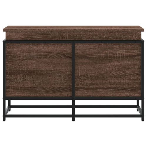 Skrzynia z pokrywą, brązowy dąb, 80x40x51,5 cm na Arena.pl