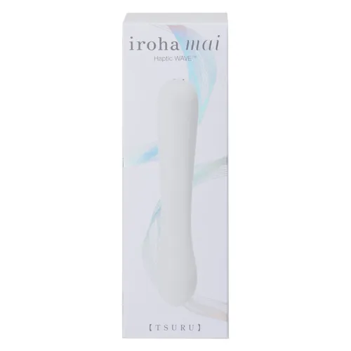 iroha by tenga mai tsuru white - wibrujące urządzenie haptic wave, 174 mm na Arena.pl