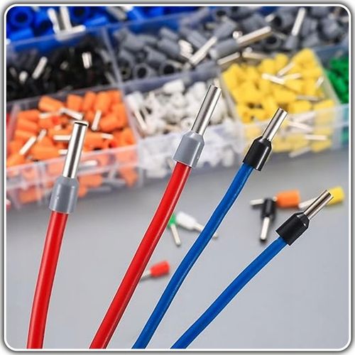 ZACISKARKA KONEKTORÓW KOŃCÓWEK ŚCIĄGACZ IZOLACJI +1300 szt. TULEJEK na Arena.pl