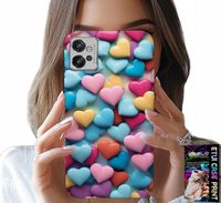 ETUI DO MOTOROLA G32 - KOLOROWE SERCA MOŻLIWOŚĆ PERSONALIZACJI