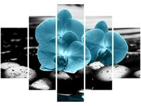 105CM 150CM OBRAZ 5 ELEM STORCZYK KAMIENIE DRUK