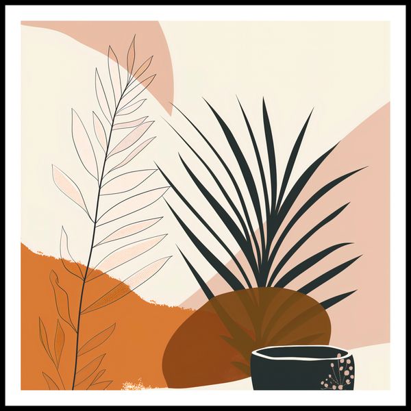 Plakat 70x70cm Harmonia Zen zdjęcie 3