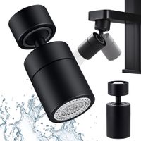 Perlator na kran aerator przedłużka baterii 2 tryby funkcje 360 obrotowa