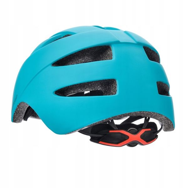 KASK ROWEROWY METEOR PNY11 M 48-53 IN-MOLD turkus zdjęcie 7